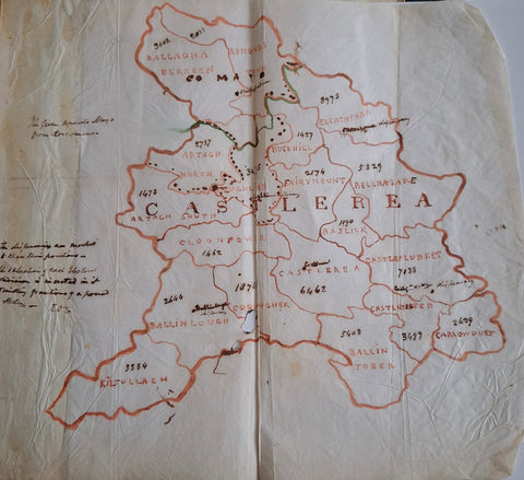 IRELAND. [French family; Of Roscommon & Later Hands]. [Manuscript Scrapbook & Commonplace Book].